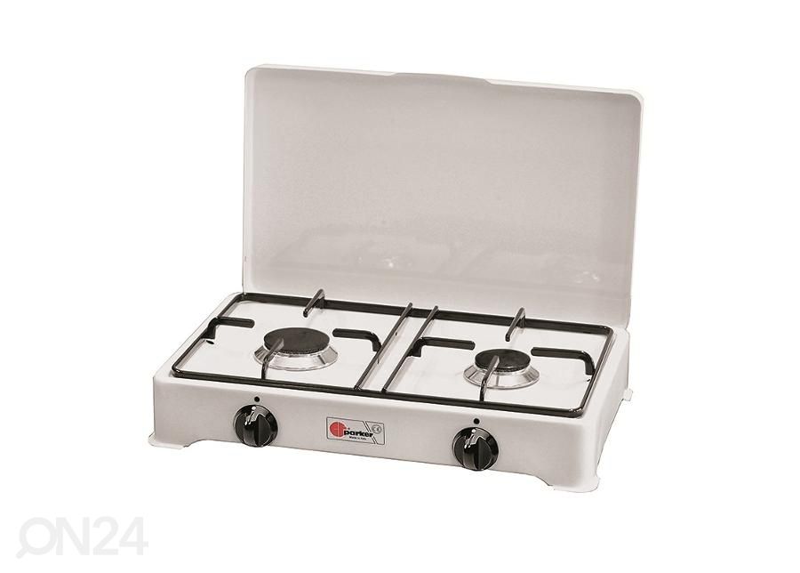 Газовая плита 2 конфорки 1,5+2,0 кВт PARKER увеличить