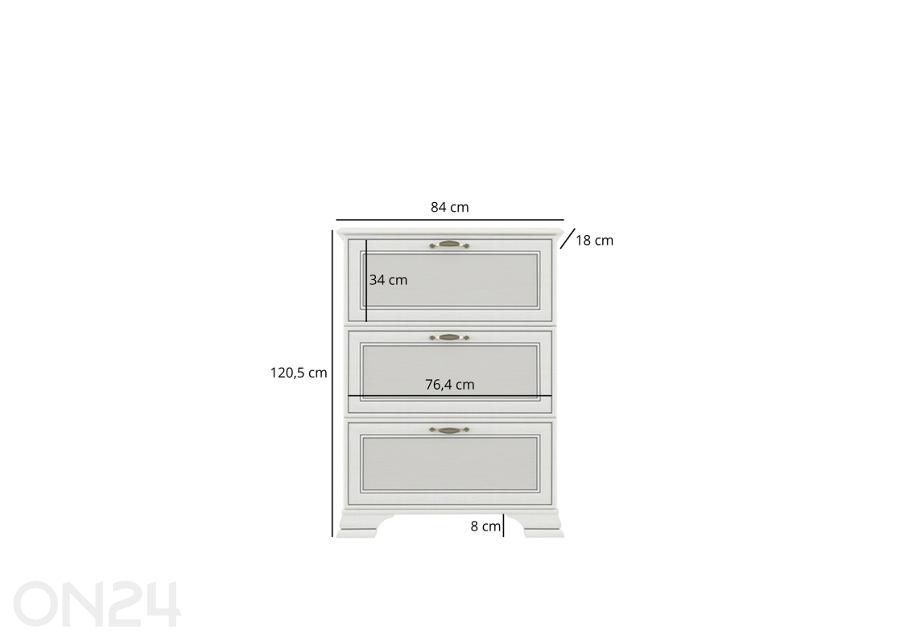 Галошница Tiffany II увеличить размеры