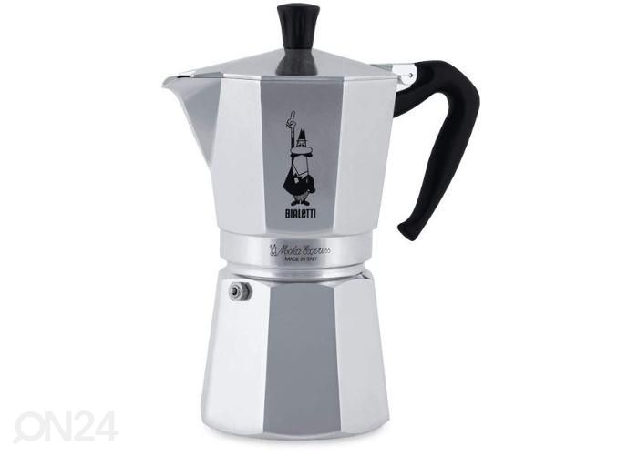 Гейзерная кофеварка Bialetti Moka express на 12 чашек увеличить