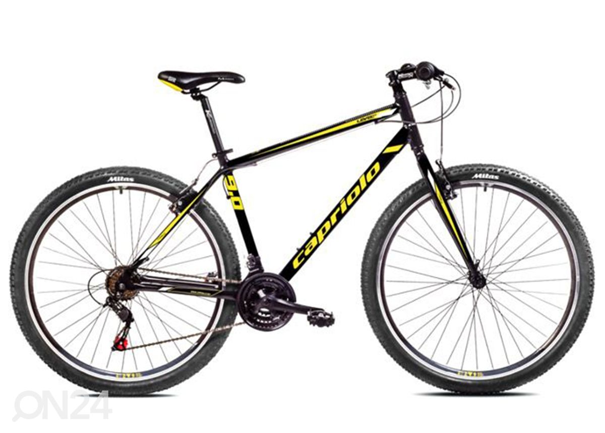 Горный велосипед MTB 9.0 21", черно-желтый увеличить