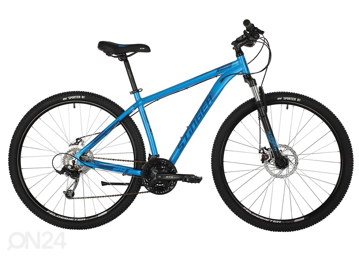 Горный велосипед Stinger Element Evo 27.5", синий увеличить