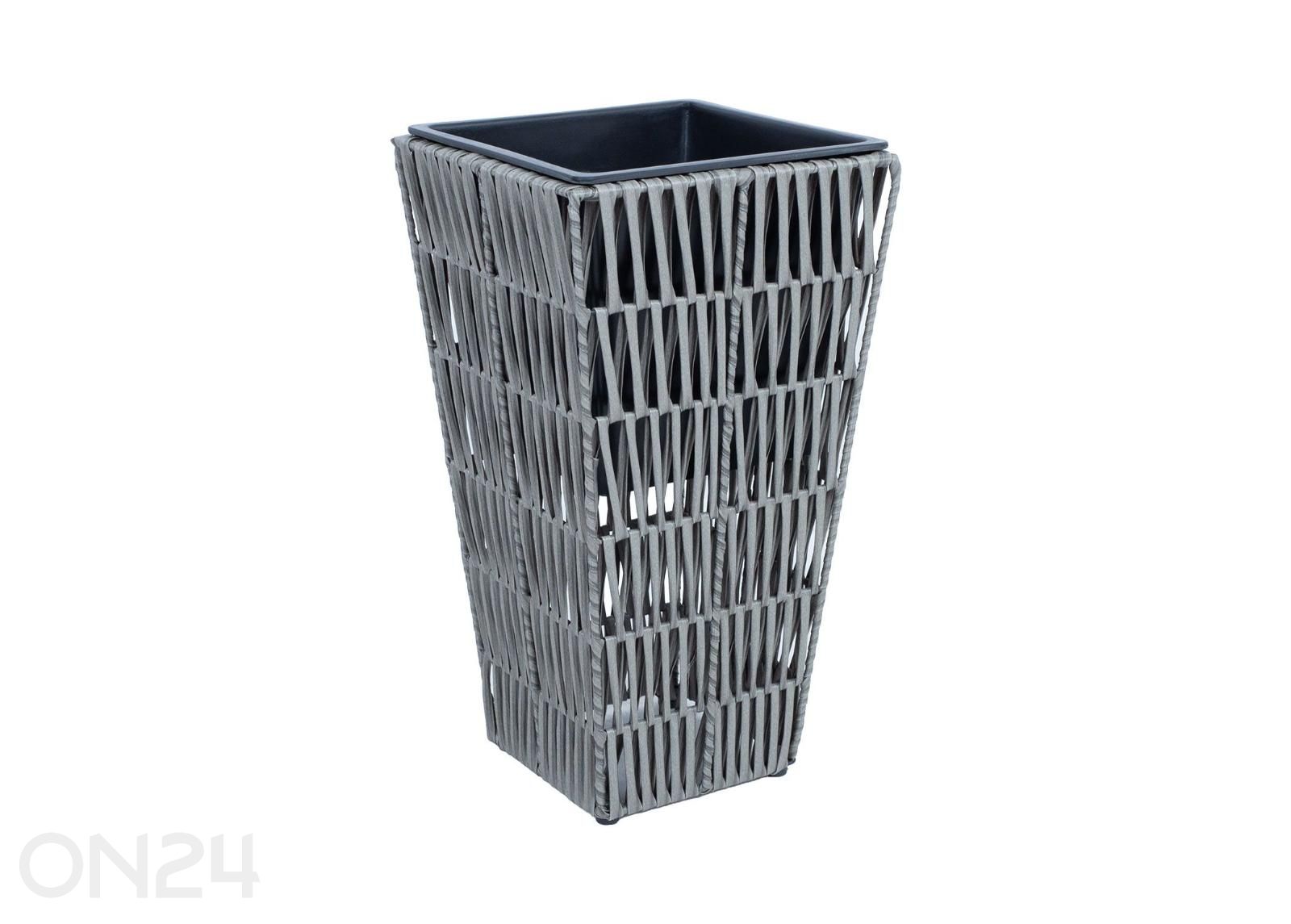 Горшок для цветов Wicker 28x28xH50 cm увеличить