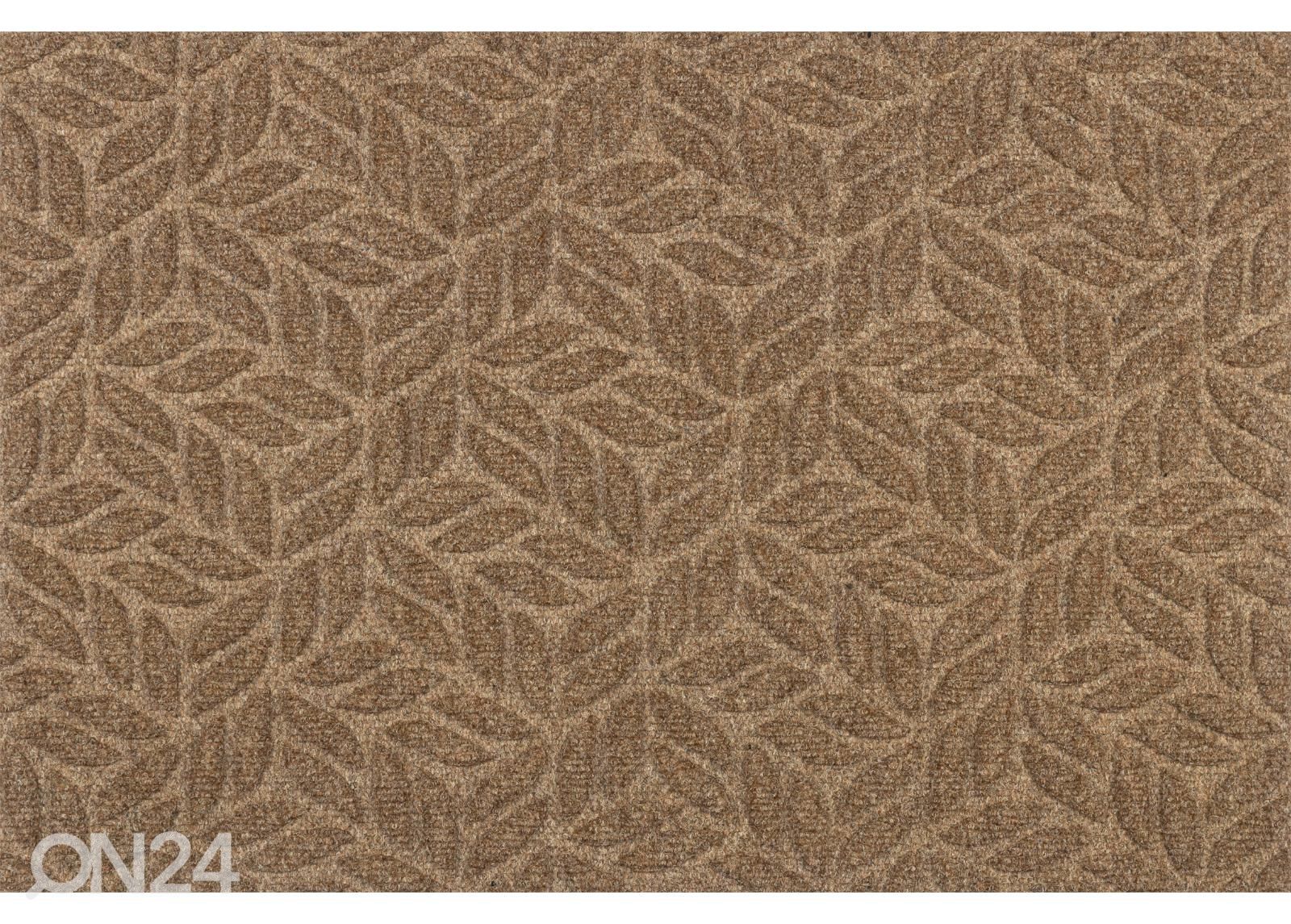 Дверной коврик Dune Leaves taupe 60x90 cm увеличить
