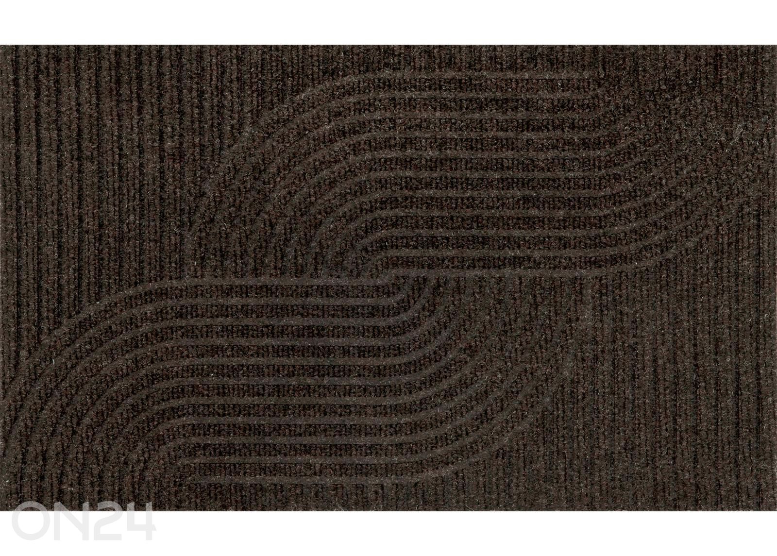 Дверной коврик Dune Loop dark brown 45x75 см увеличить