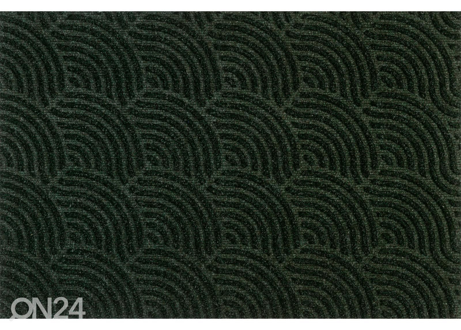 Дверной коврик Dune Waves midnight green 60x90 см увеличить