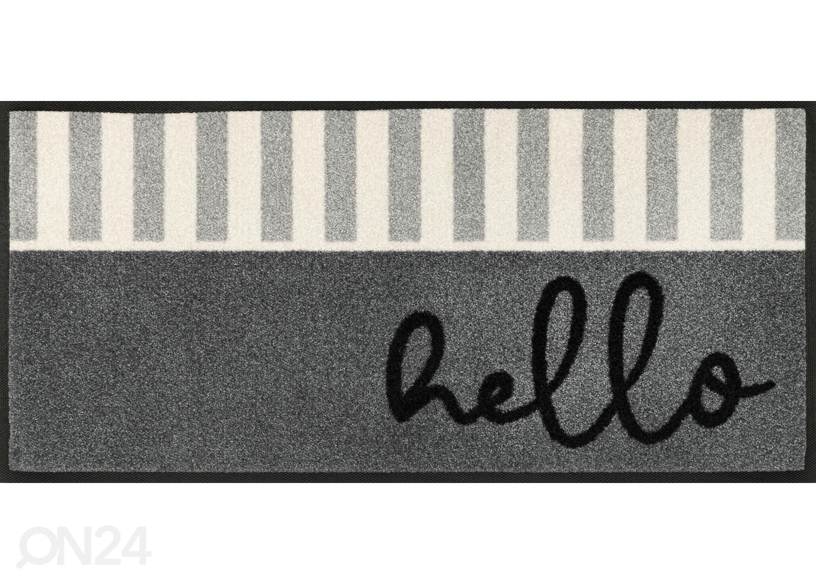 Дверной коврик Hello Stripes 35x75 см увеличить