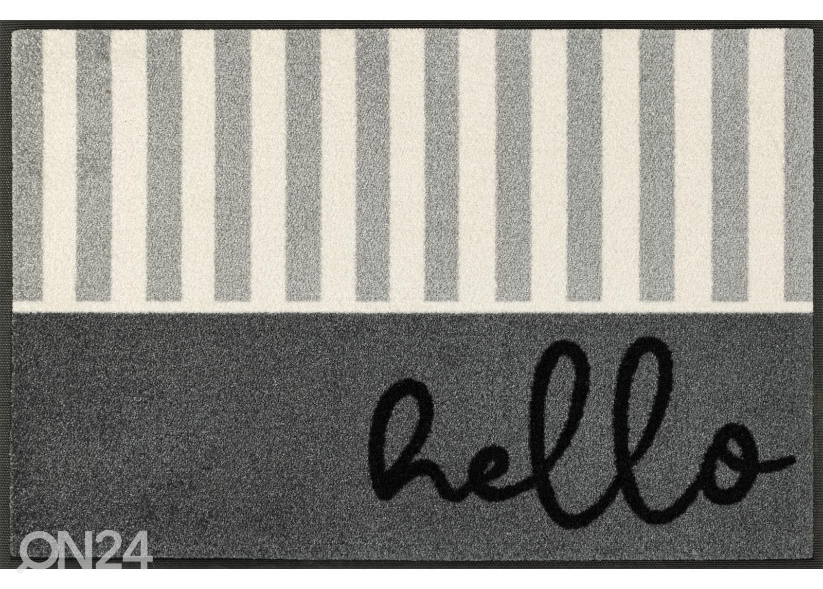 Дверной коврик Hello Stripes 50x75 см увеличить