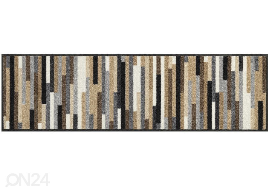 Дверной коврик Mikado Stripes nature 35x120 cm увеличить