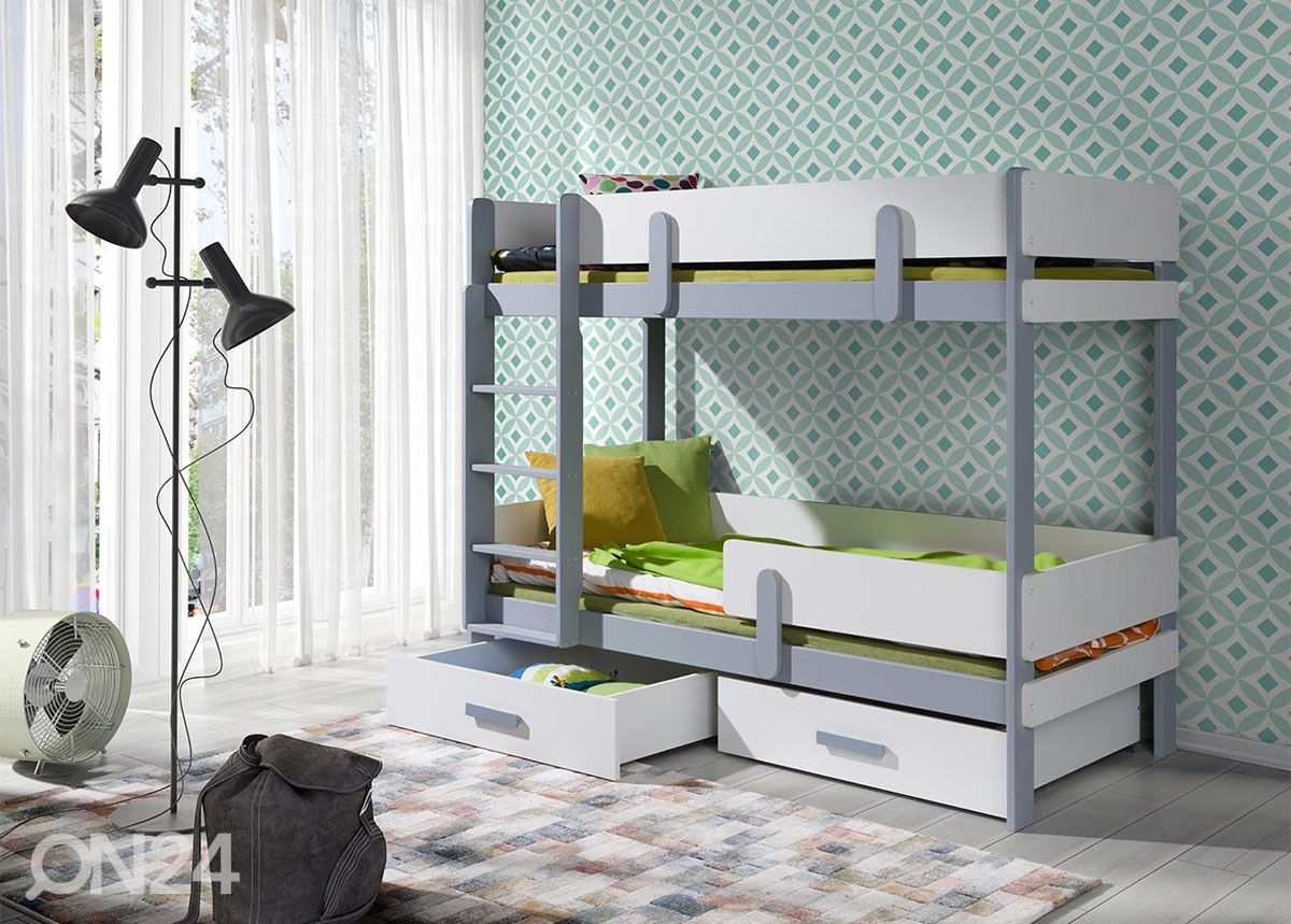 Двухъярусная кровать 80x180 см увеличить