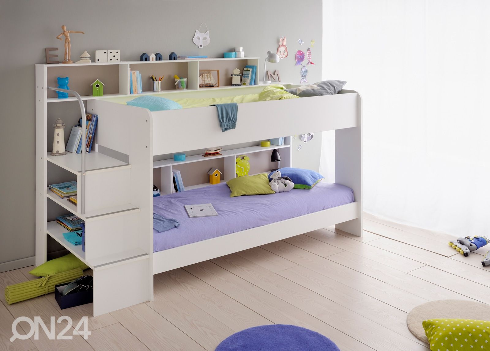 Двухъярусная кровать Bibop 90x200 cm увеличить