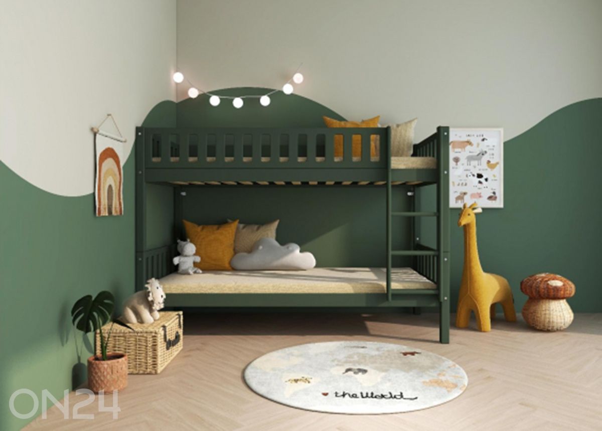 Двухъярусная кровать THUKA Viggo, зеленая увеличить