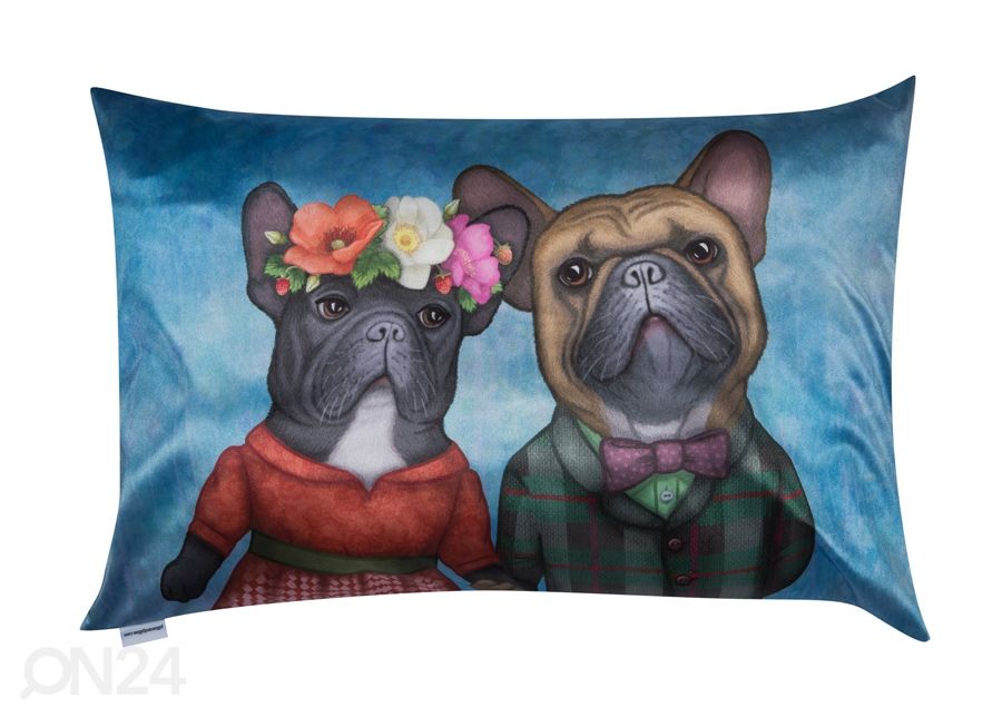 Декоративная подушка "Жизнь без любви, как год без лета" увеличить