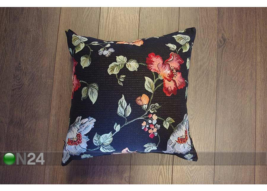 Декоративная подушка из гобелена Viena с цветами 50х50 см увеличить