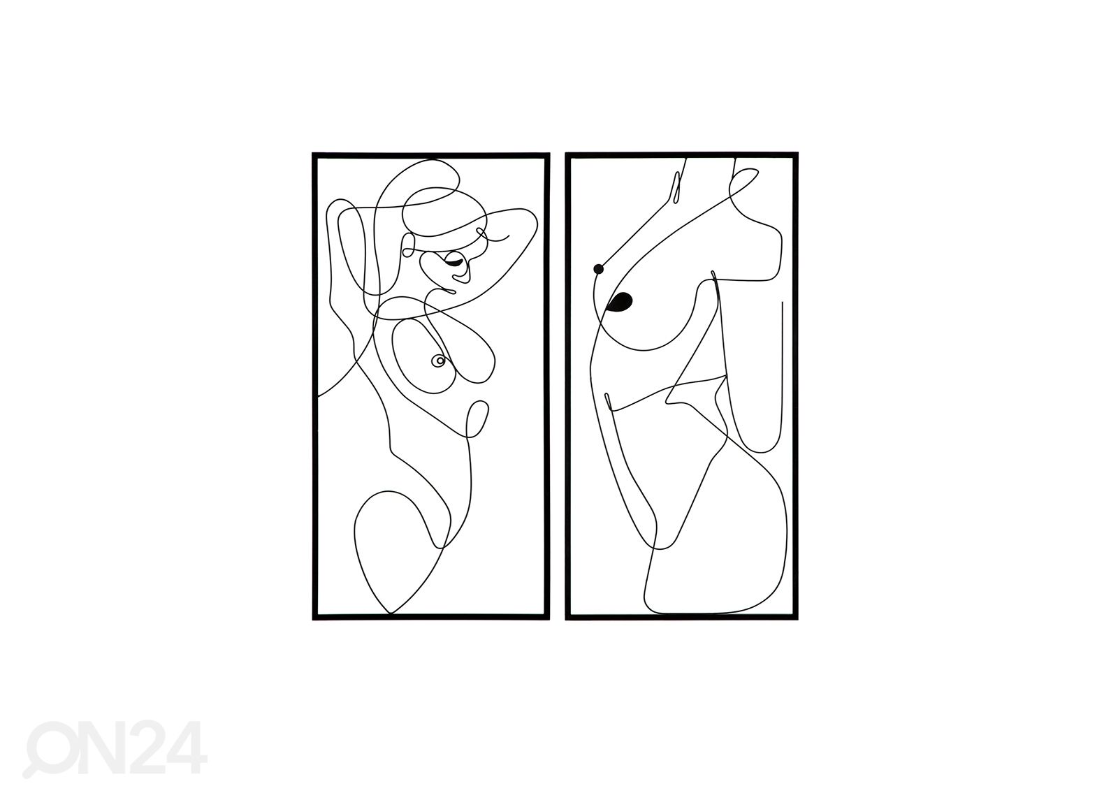 Декорация настенная Body 2 шт 50x100 cm увеличить