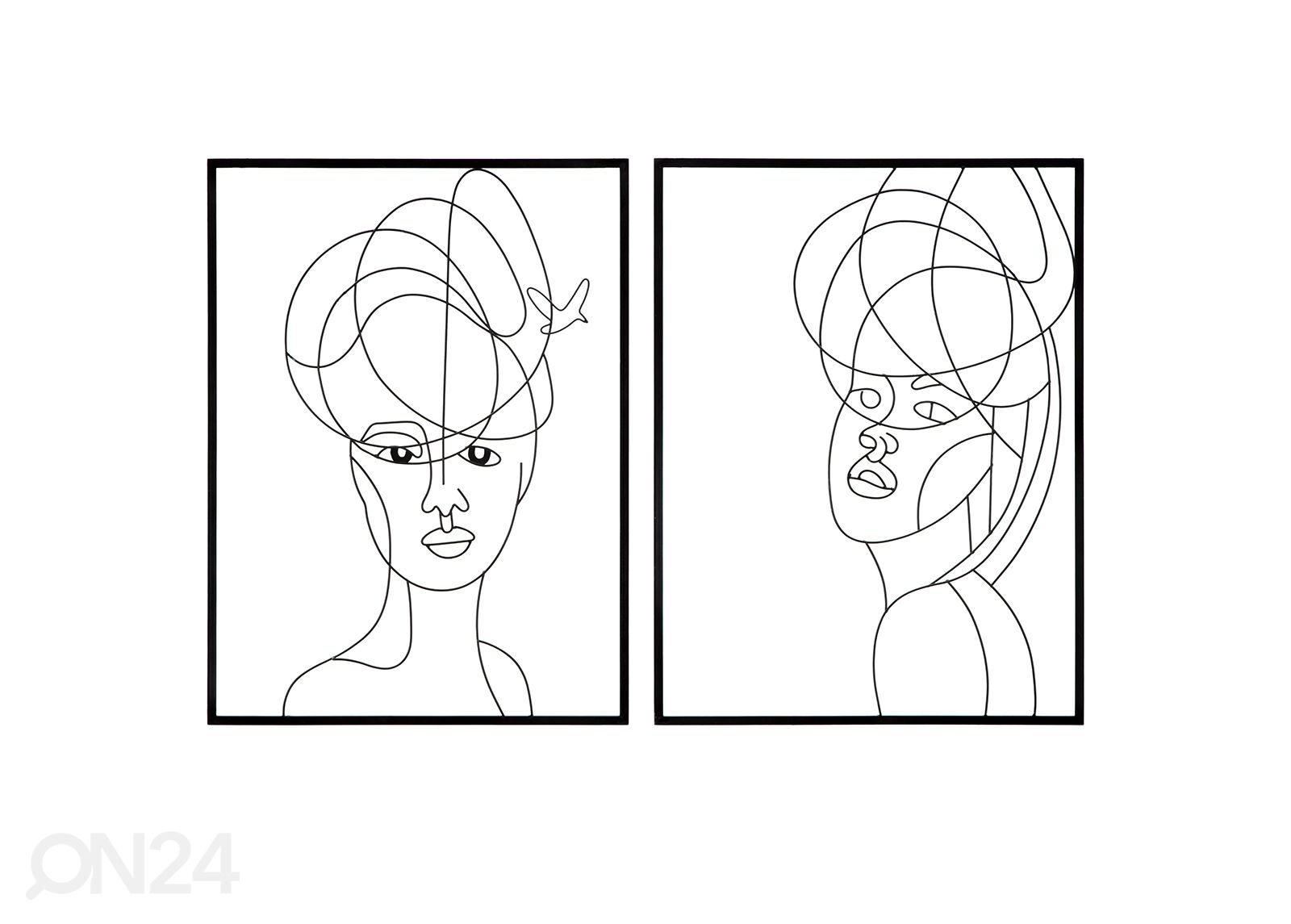 Декорация настенная Woman 2 шт 60x80 cm увеличить