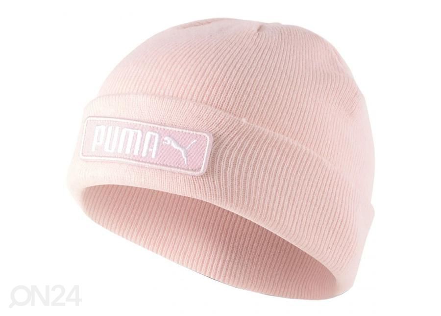 Детская зимняя шапка Puma Classic Cuff Beanie Lotus увеличить