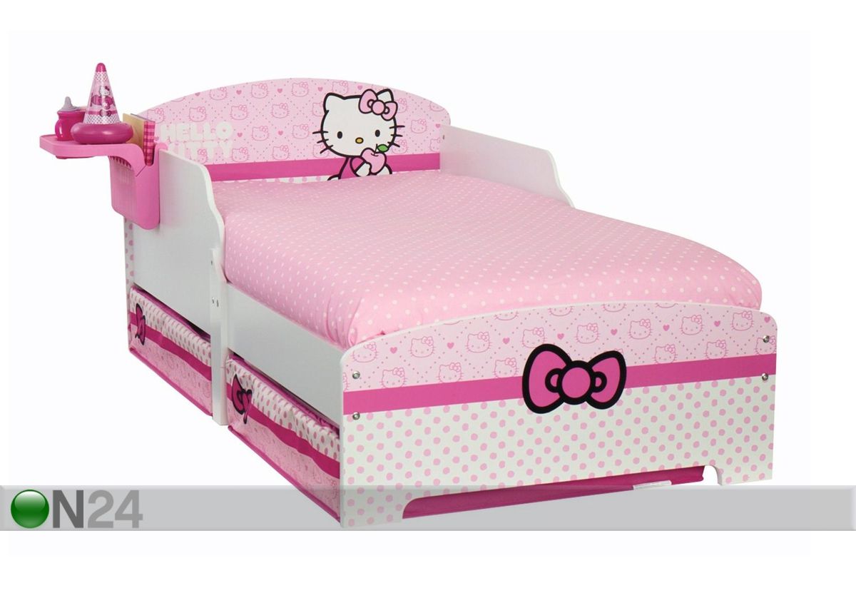 Детская кровать Hello Kitty + поролоновый матрас 70x140 cm увеличить