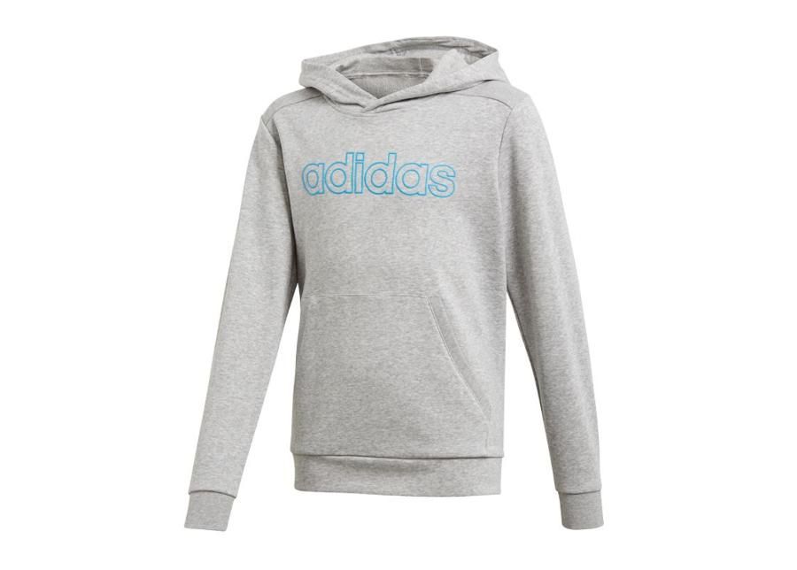 Детская толстовка adidas Essentials Commercial Linear Hoodie JR DY2973 увеличить