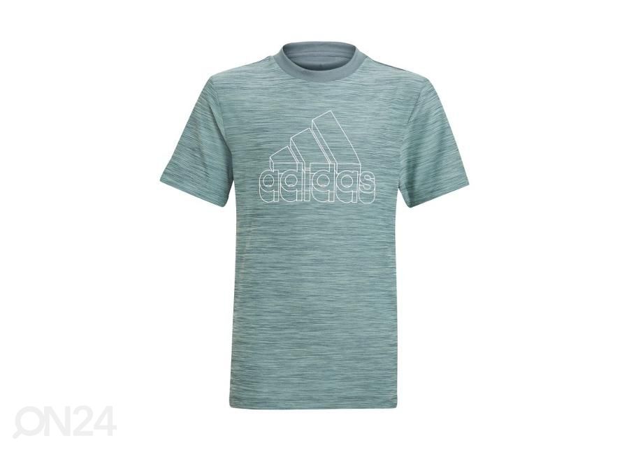 Детская тренировочная футболка Adidas Aeroready Heather увеличить