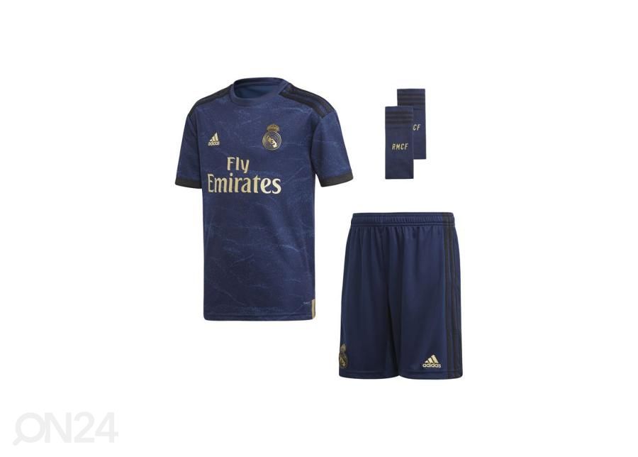 Детская футболка Adidas Real Madrid Away Jr Kit FJ3150 увеличить