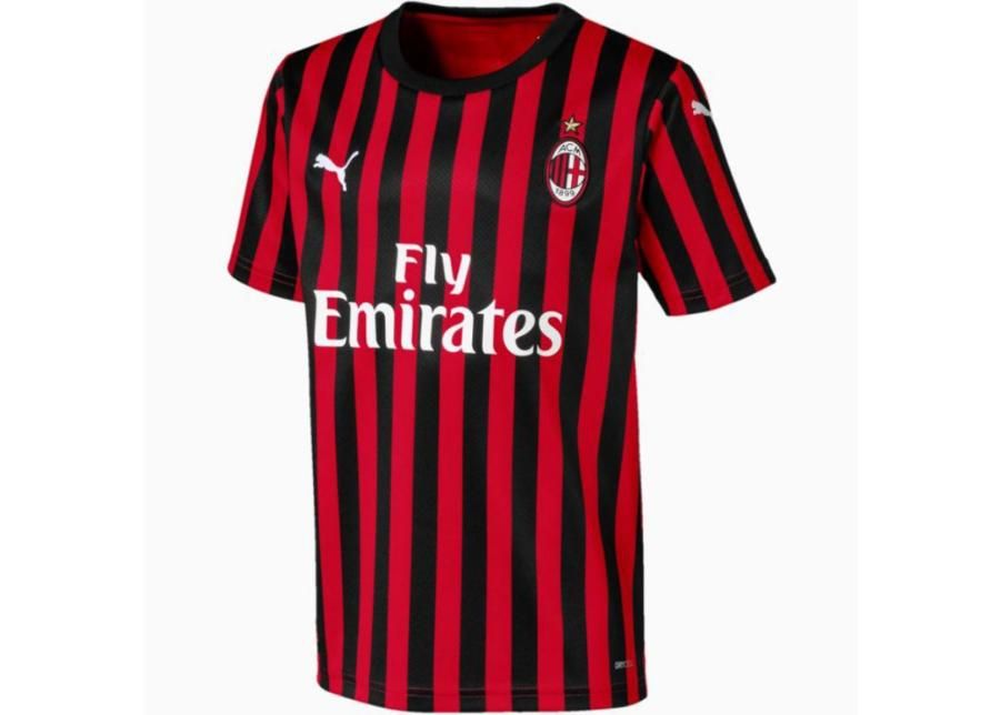 Детская футболка Puma AC Milan Home Shirt Replica SS Jr 755861 01 увеличить