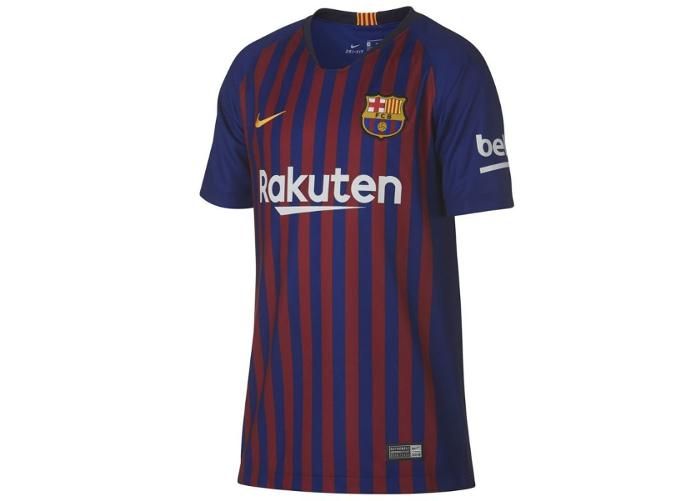 Детская футбольная рубашка Nike FCB NK BRT STAD JSY SS HM Jr увеличить