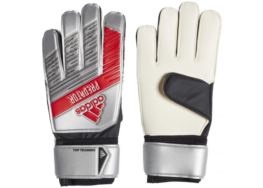 Детские вратарские перчатки adidas Predator Top Training Jr DY2606 увеличить