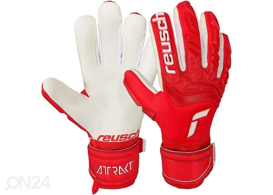 Детские вратарские перчатки Reusch Attrakt Freegel Silver увеличить