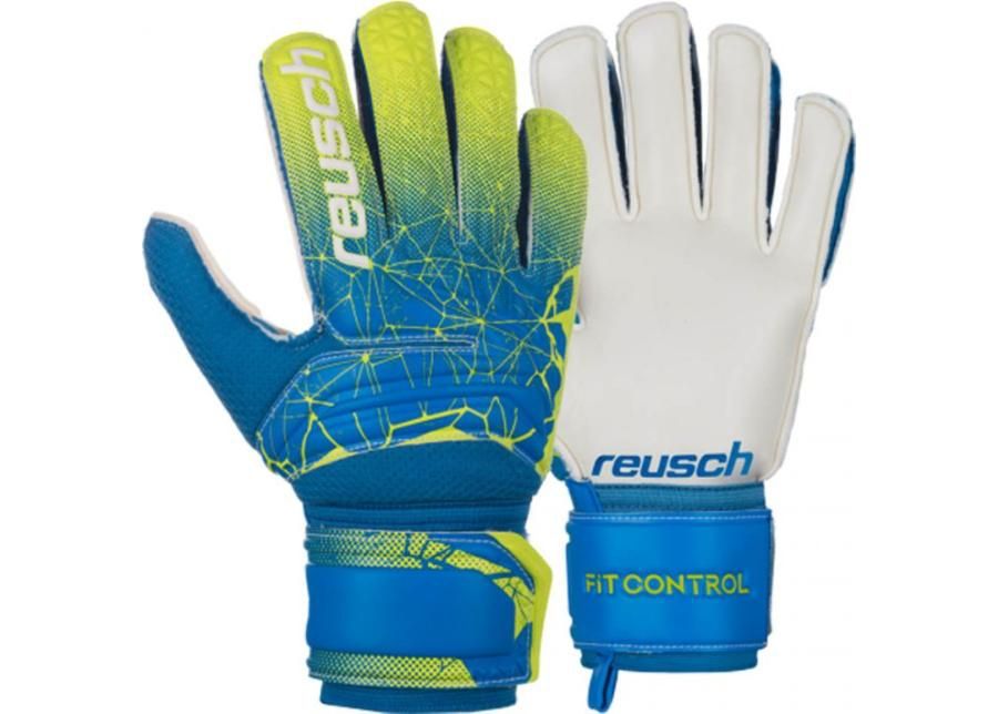 Детские вратарские перчатки Reusch Fit Control SG Junior 3972815-888 увеличить