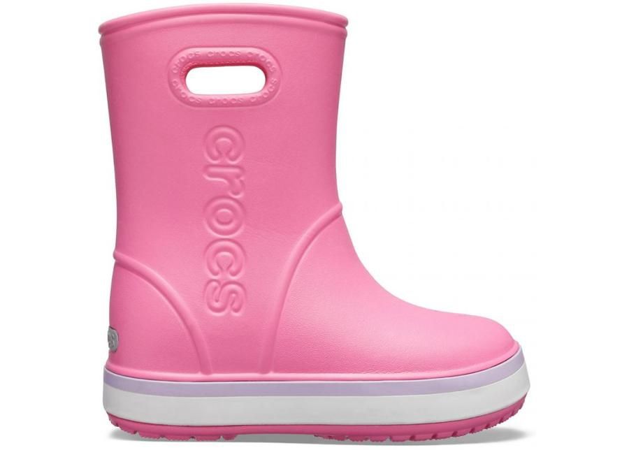 Детские резиновые сапоги Crocs Crocband Rain Boot Jr 205827 6QM увеличить