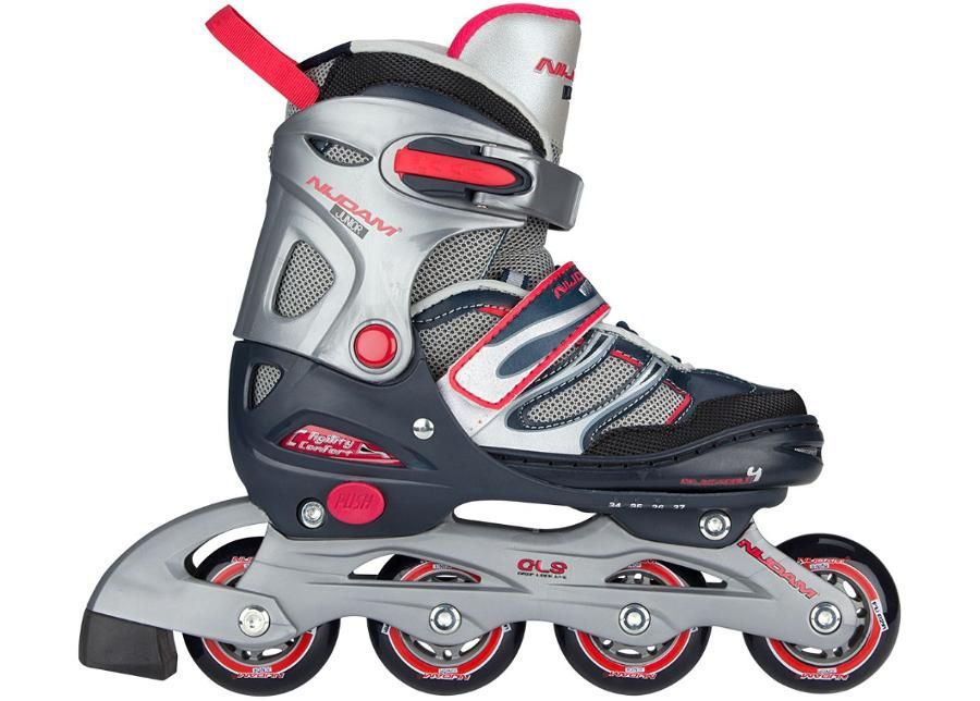 Детские роликовые коньки Inline Skates Adjustable Semi-Softboot Nijdam увеличить