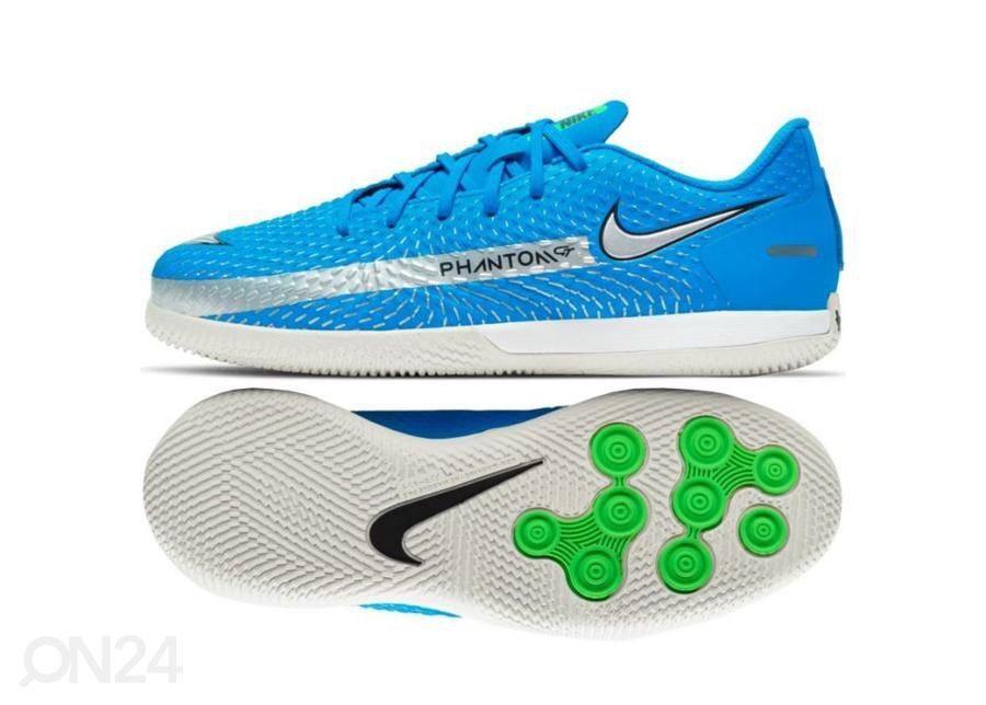Детские футбольные бутсы для игры в зале Nike Phantom GT Academy IC увеличить