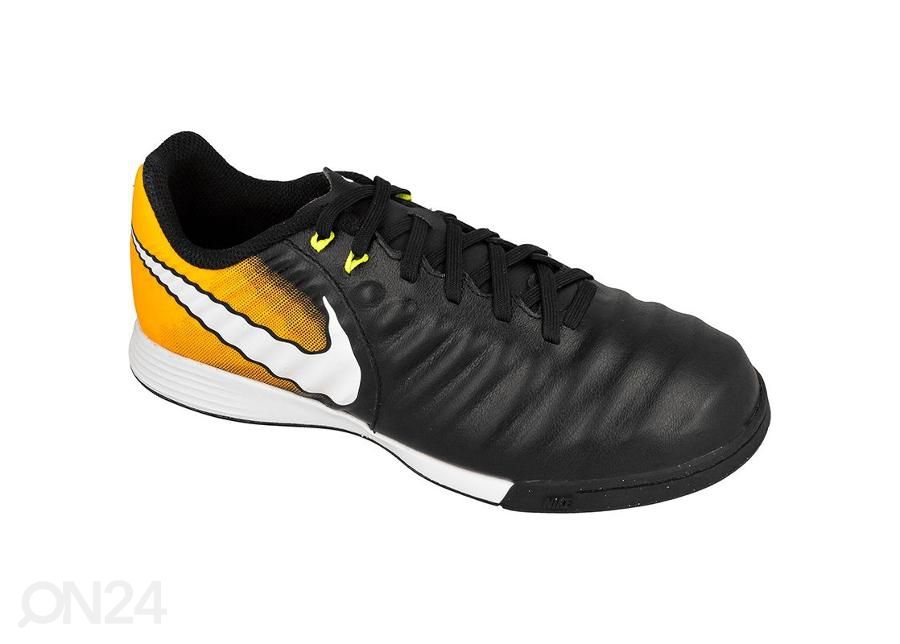 Детские футбольные бутсы для игры в зале Nike TiempoX Ligera IV IC Jr 897730-008 увеличить