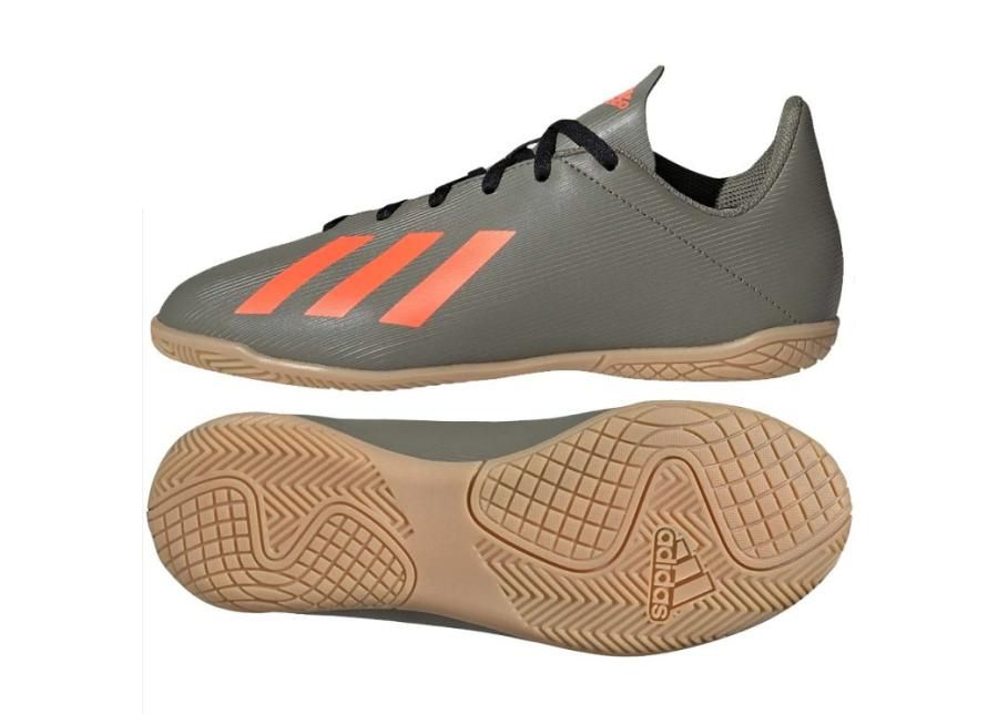 Детские футбольные бутсы adidas X 19.4 IN Jr EF8379 увеличить