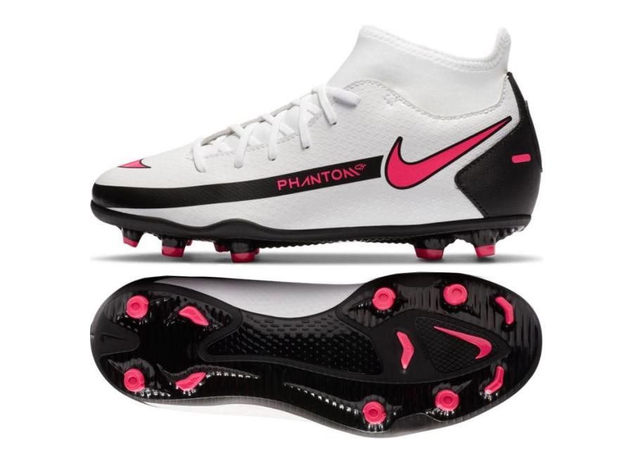 Детские футбольные бутсы Nike JR Phantom GT Club DF FG/MG Jr CW6727-160 увеличить