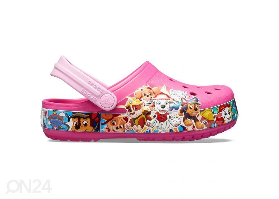 Детские шлепанцы Crocs Fl Paw Patrol Band Clog увеличить