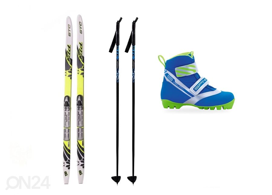 Детский лыжный комплект с узором "елочка" 120-140 см увеличить