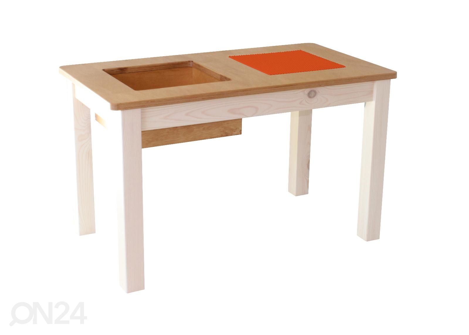 Детский стол для лего 86x47xh63 cm увеличить