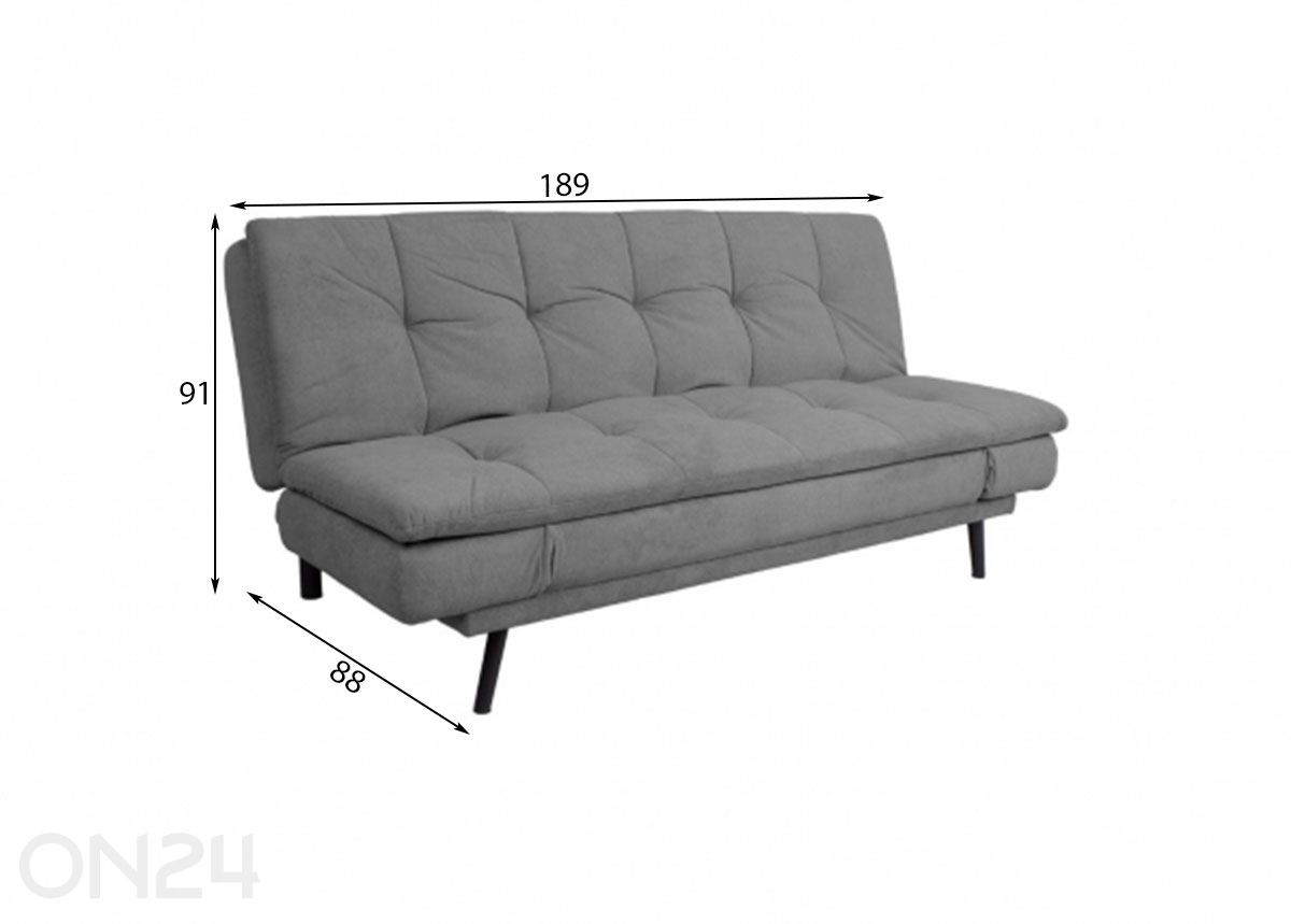 Диван-кровать Roxy увеличить размеры