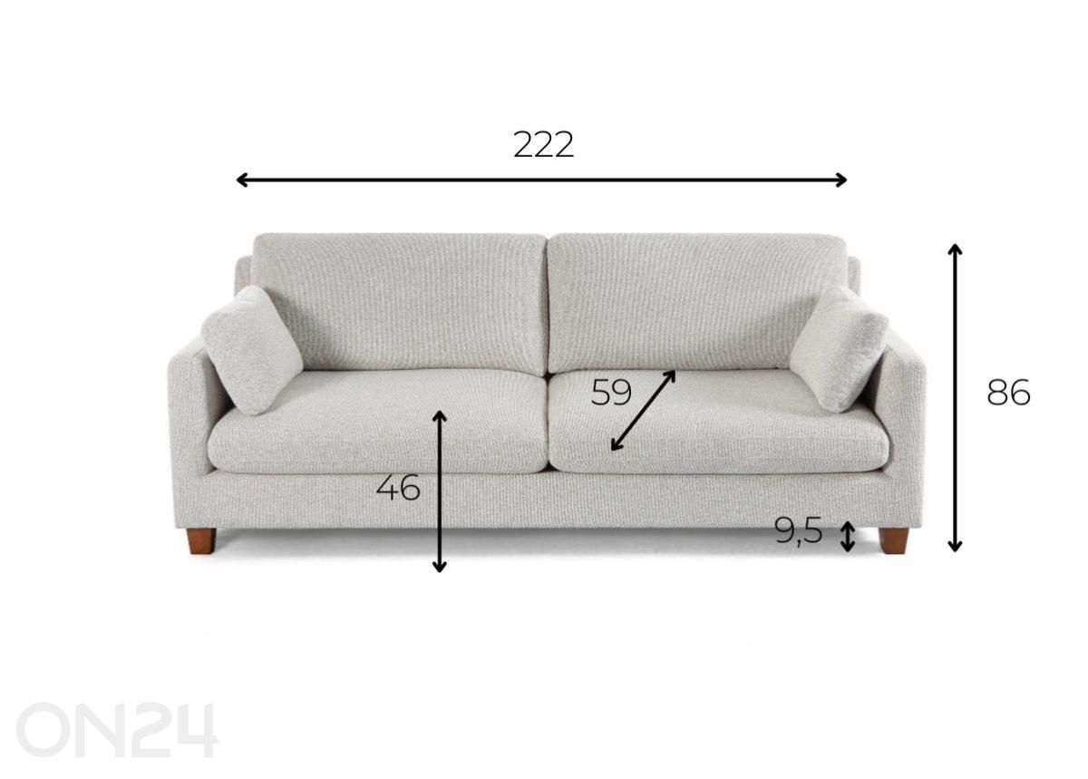 Диван Harper увеличить размеры