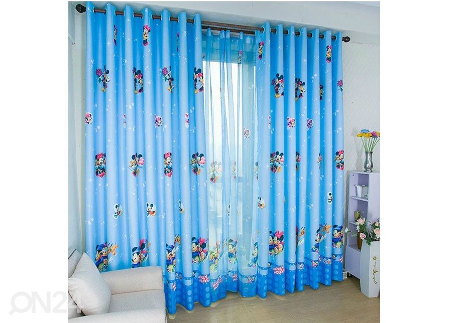 Дизайнерские шторы Disney Blue 300x250 cm увеличить