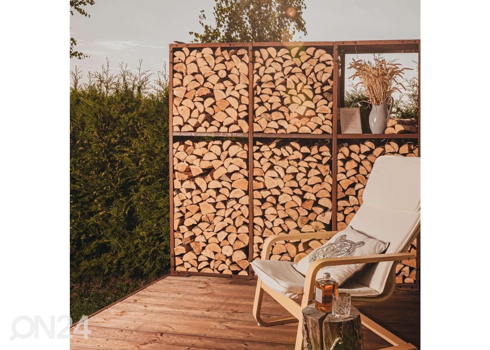 Дровница GrillSymbol Wall-3 увеличить