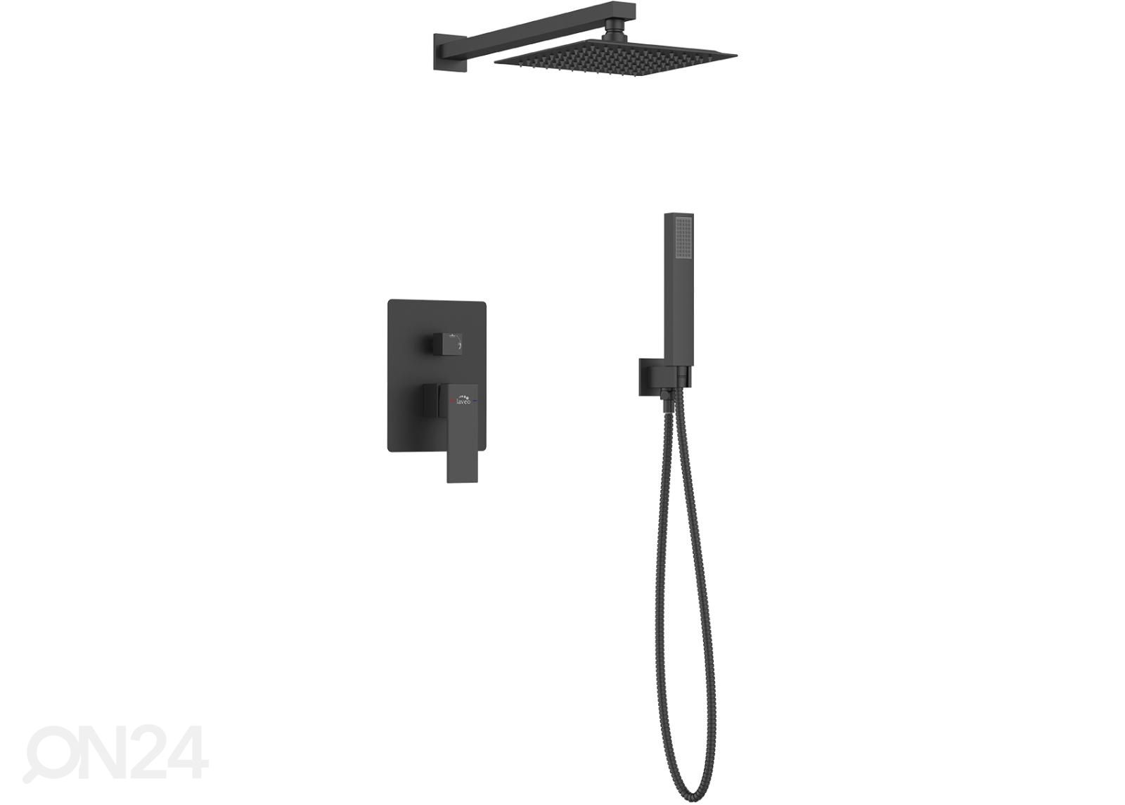 Душевой гарнитур со смесителем Laveo Kvadrato увеличить