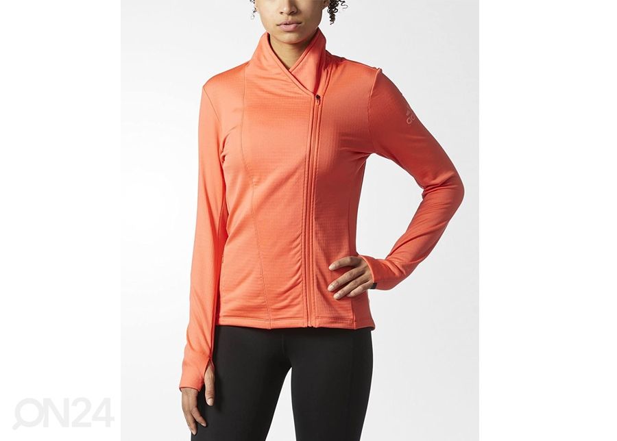 Женская кофта для бега adidas Supernova Climaheat Wrap Jacket W BQ3915 увеличить