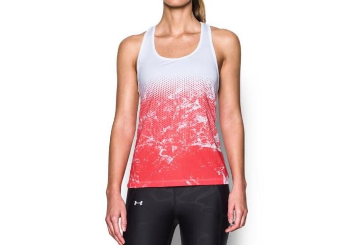 Женская майка для бега Under Armour Hex Delta Racer Tank W 1298152-101 увеличить