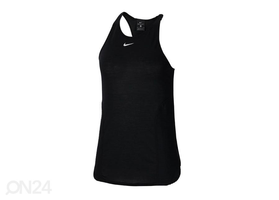 Женская спортивная майка Nike WMNS Pro AeroAdapt top W CU5716-010 увеличить
