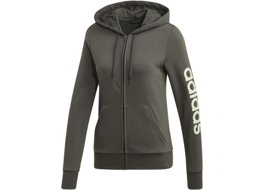 Женская толстовка adidas W Essentials Linear FZ HD W FJ5386 увеличить