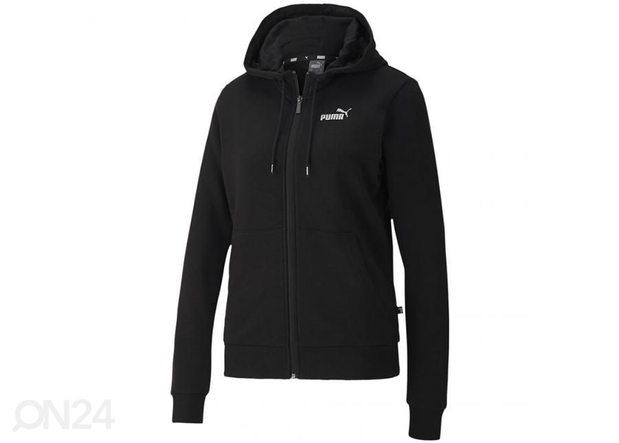Женская толстовка Puma ESS+ Metallic Full-Zip Hoodie W 583650 01 увеличить
