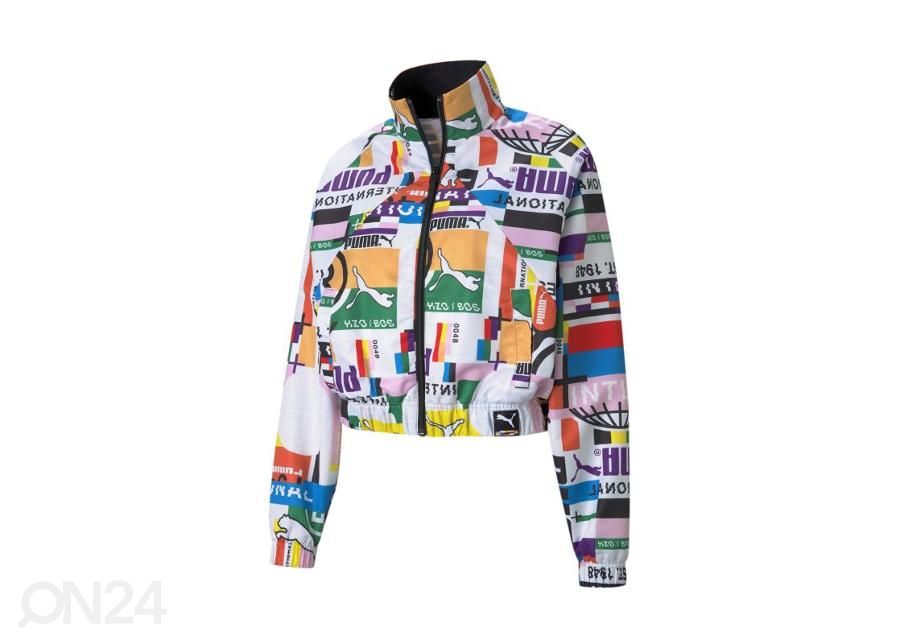Женская толстовка Puma Printed Woven Track увеличить
