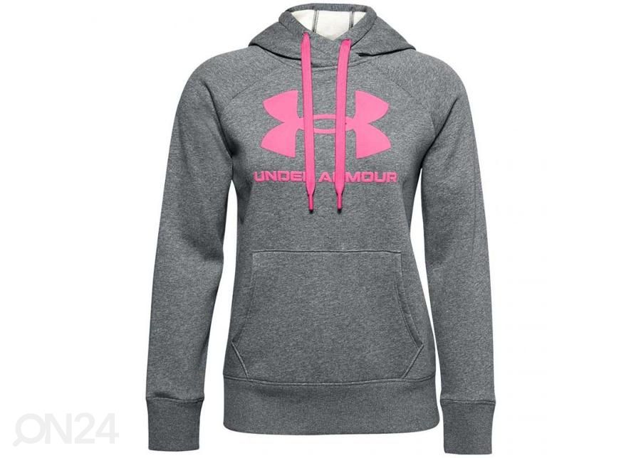 Женская толстовка Under Armour Rival Fleece Logo Hoodie W 1356318 012 увеличить